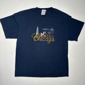 Vintage Y2K Tennessee River Souvenir Tee - Windy City Chicago